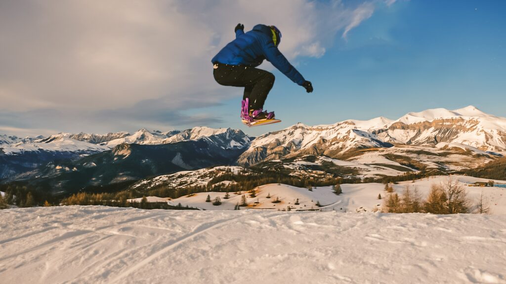 station de ski en famille