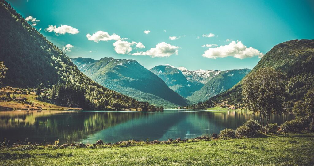montagne été famille