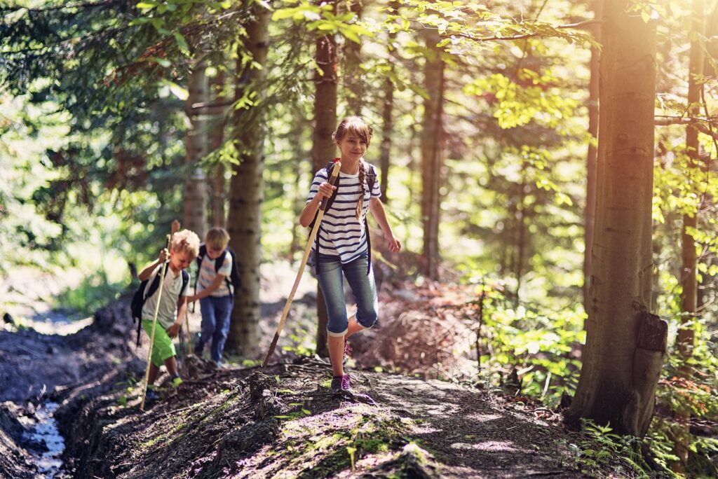 famille montagne été
