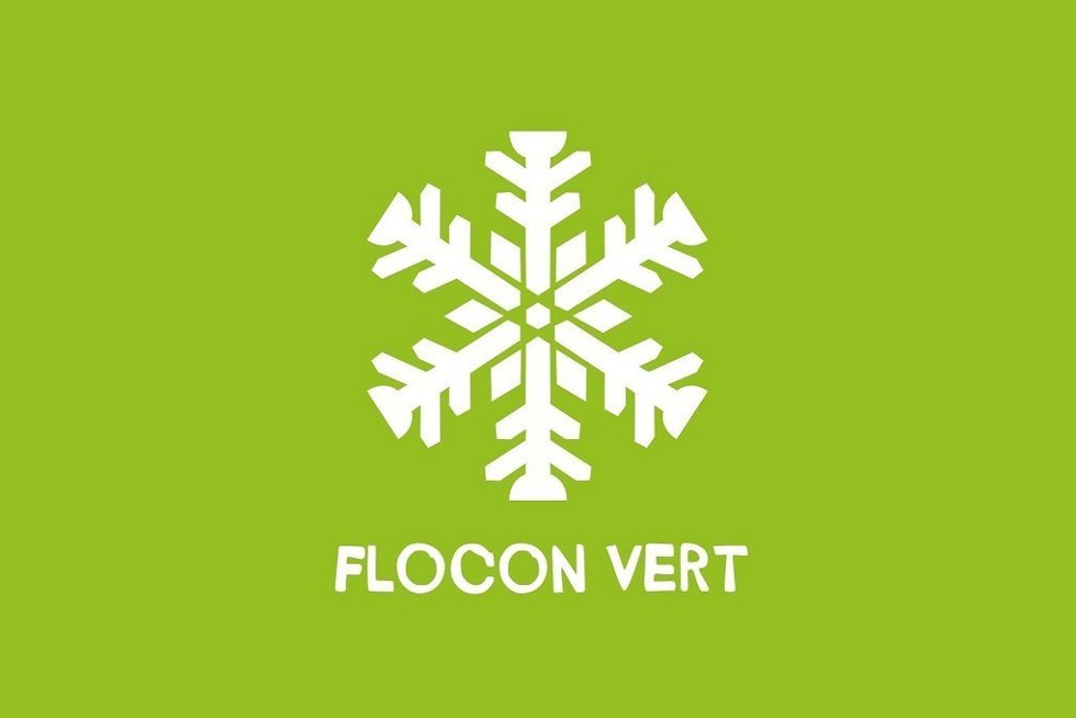 flocon vert station de ski