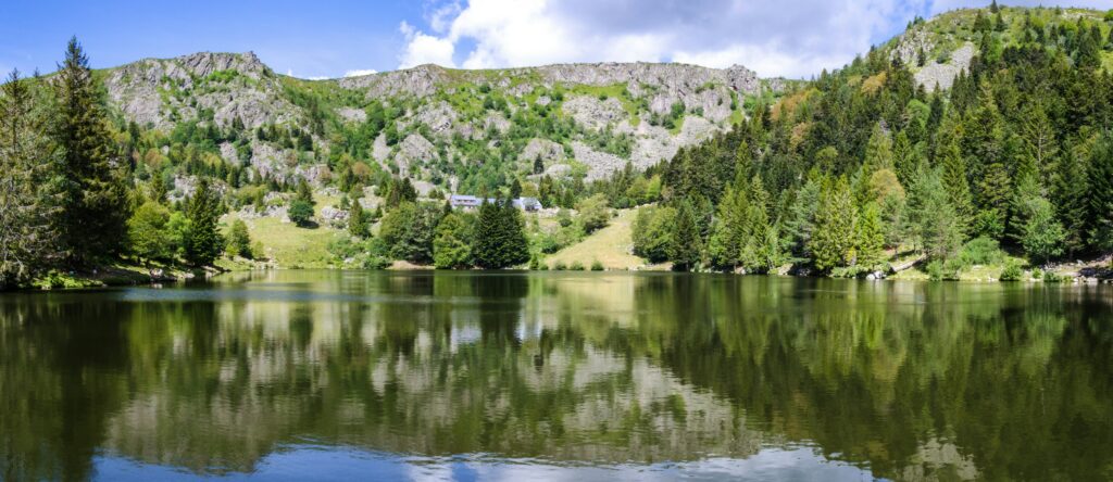 vosges : chaînes de montagne de France