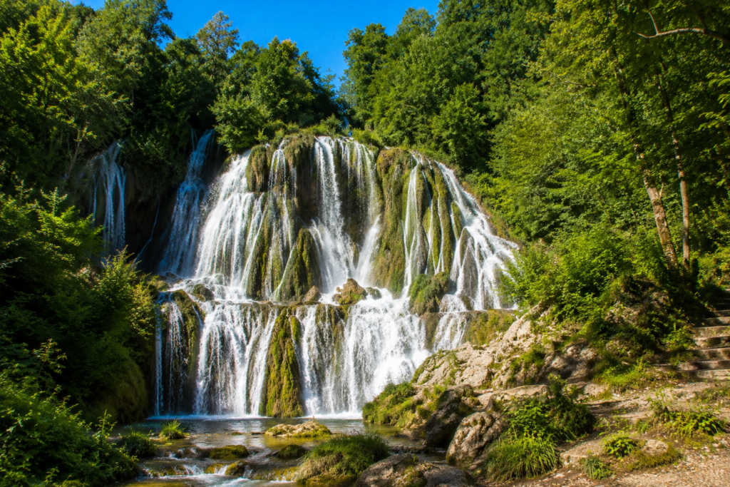 randonnée autour de Lyon avec cascade : cascade de Glandieu