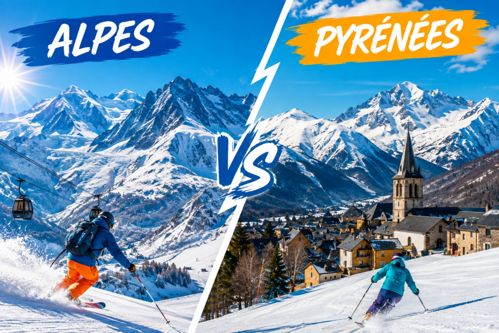 Alpes ou Pyrénées