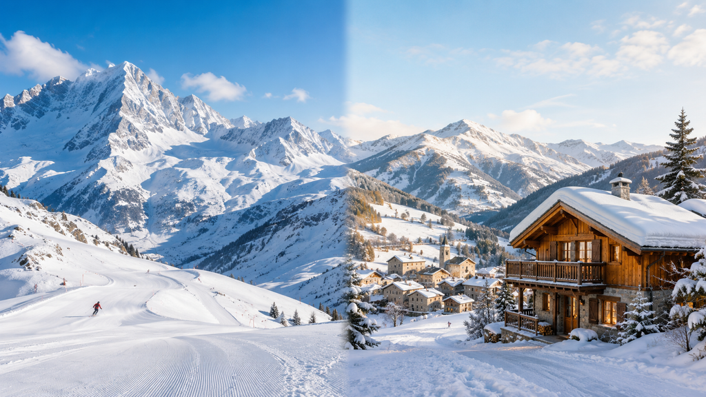 Alpes ou Pyrénées pour le ski